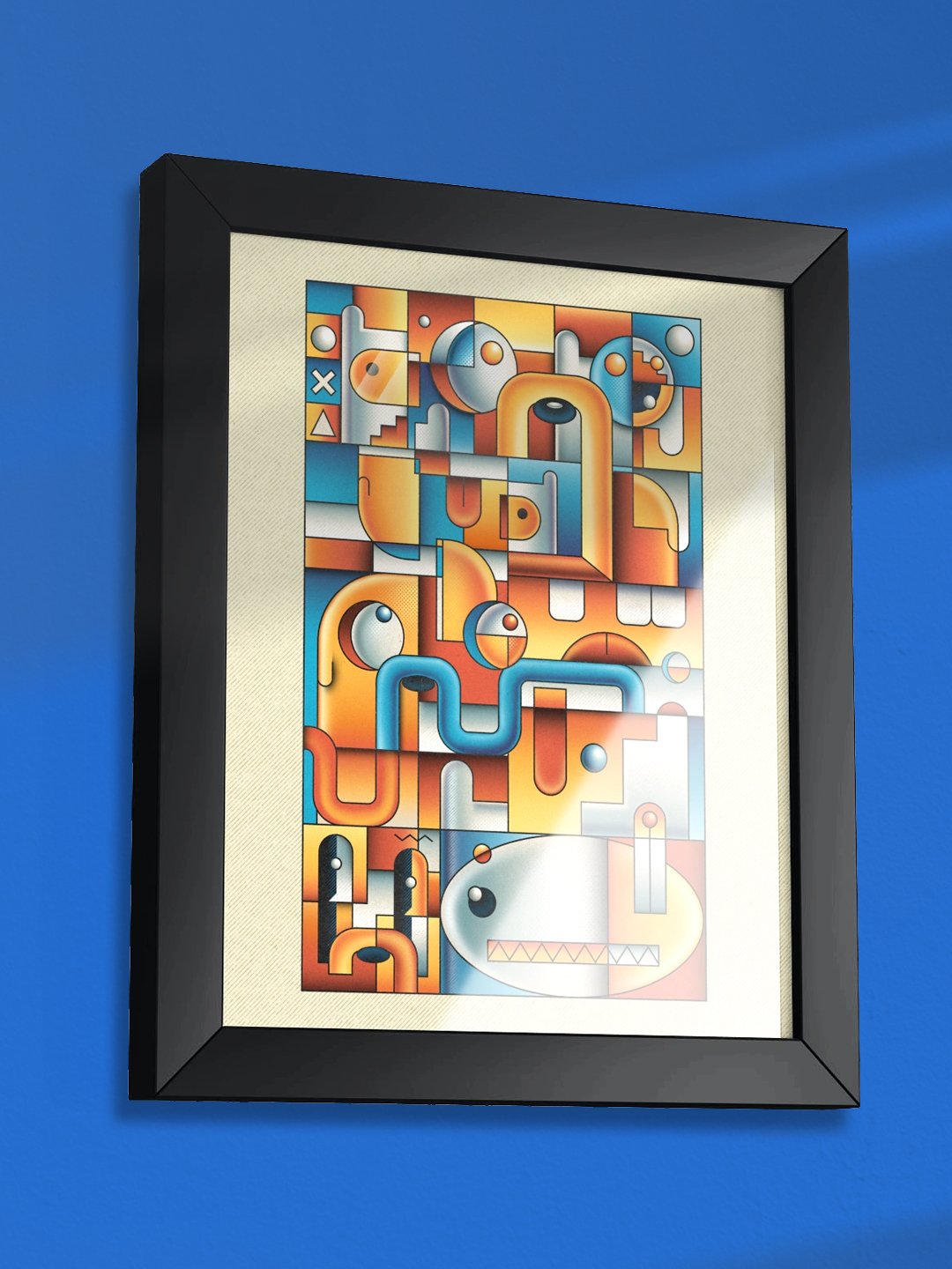 Modular Daze | Framed Print product image (2)