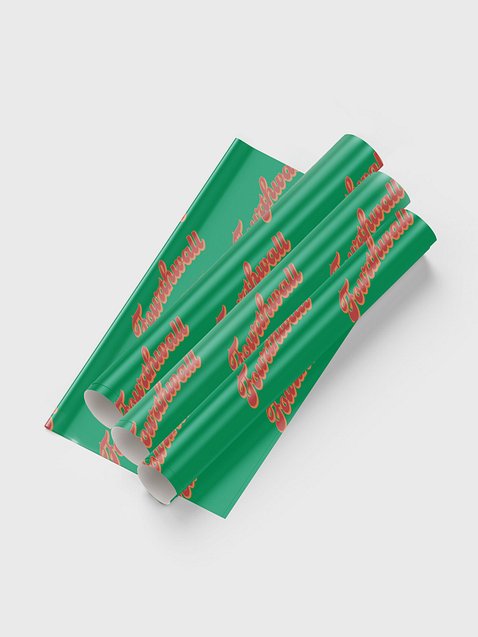 Photo showing Wrapping Paper Sheets (3)
