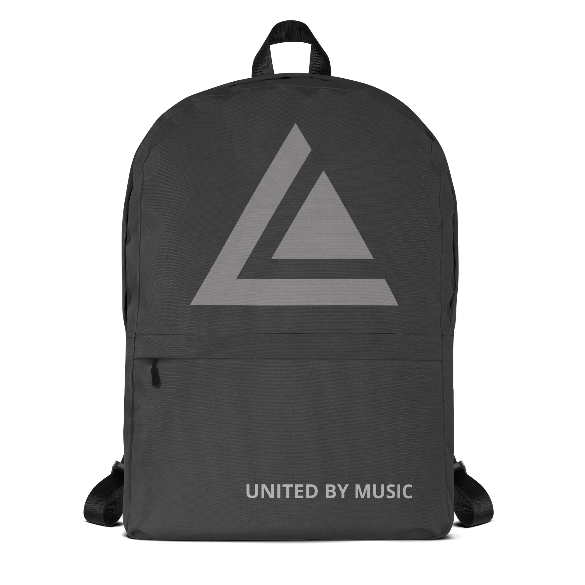 LEANDRO DE LA VEGA BACKPACK "UNITED BY MUSIC" GREY LOGO product image (1)
