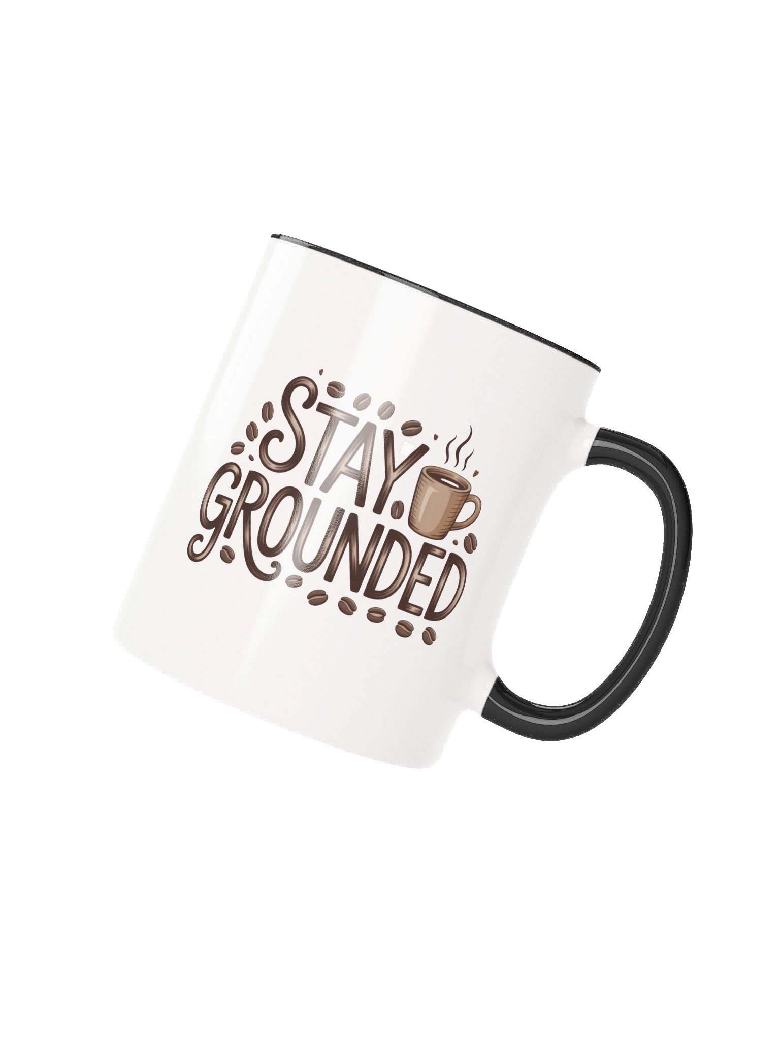 Stay Grounded Coffee Mug- with Color Inside product image (2)
