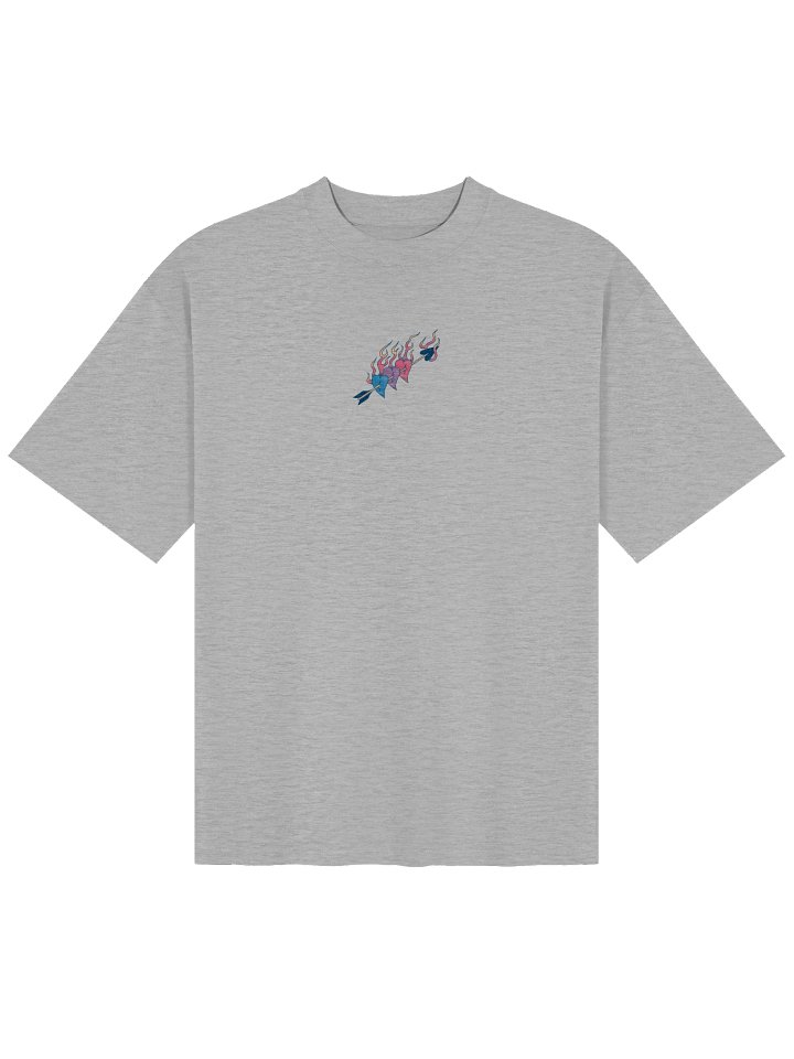Bisexual Pride Hearts Boxy Tee product image (1)