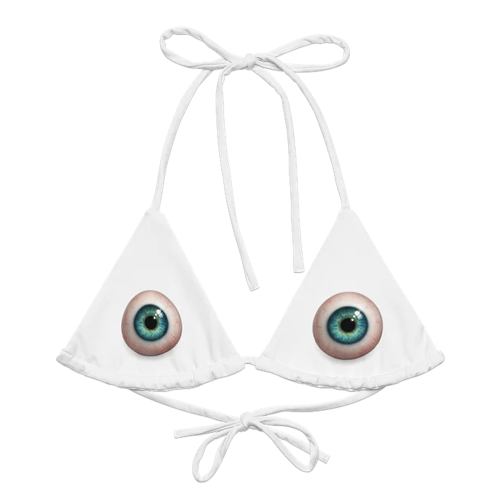Eyeball String Bikini Top product image (1)