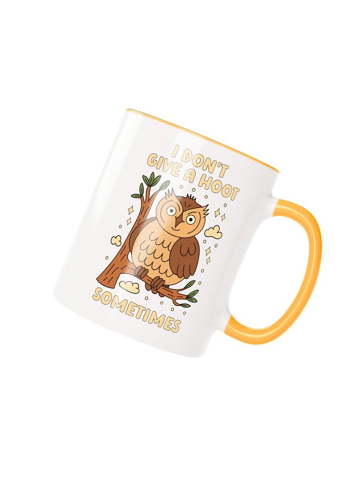 I Don’t Give A Hoot Sometimes Owl Mug product image (1)