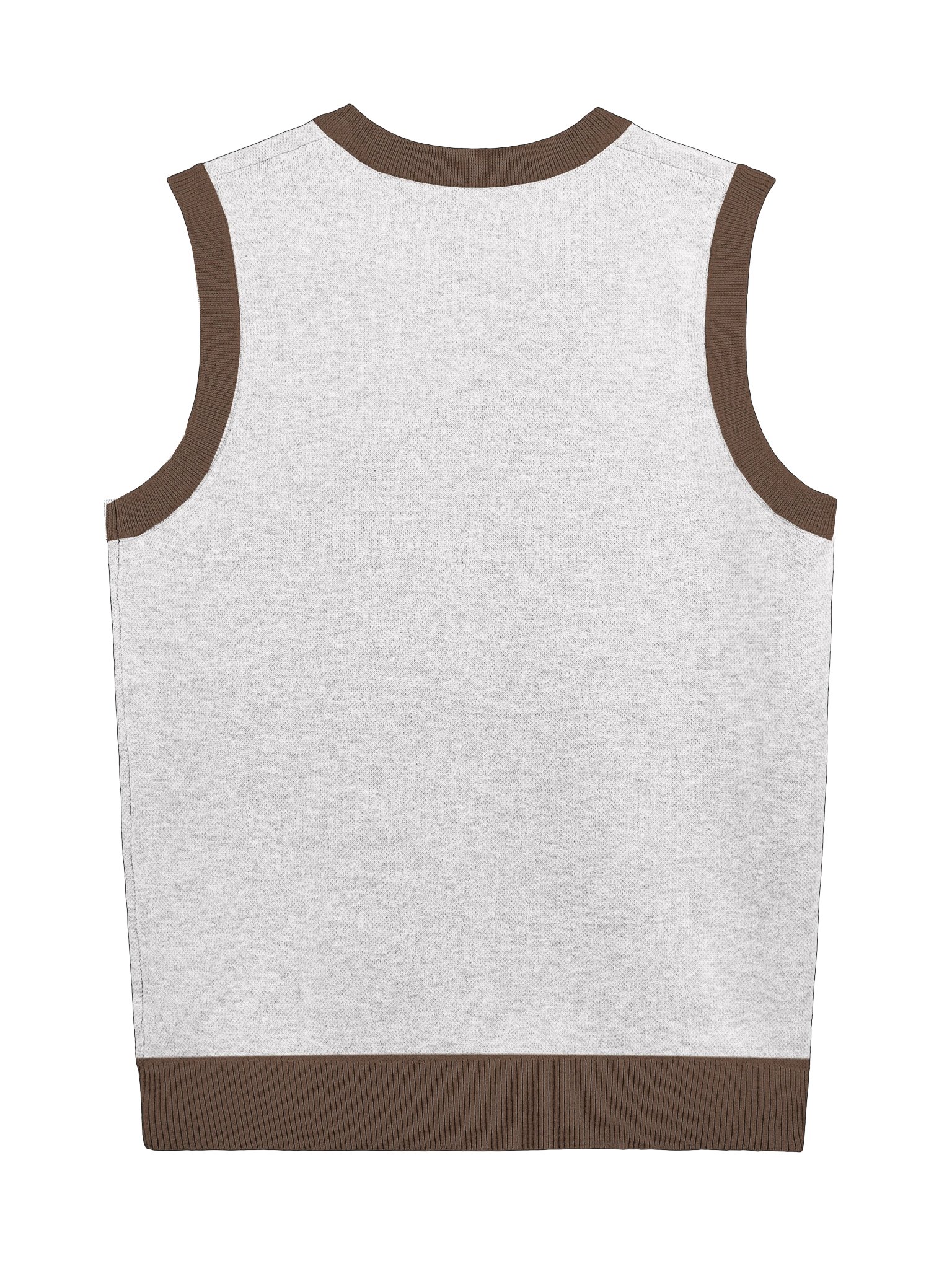Floral V-Neck Vest Pattern Tee product image (9)