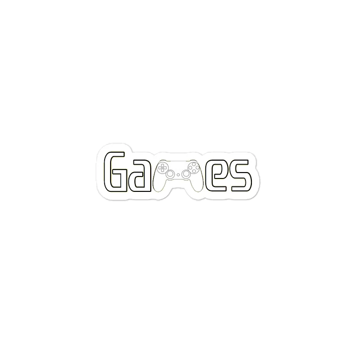 Games Sticker product image (2)