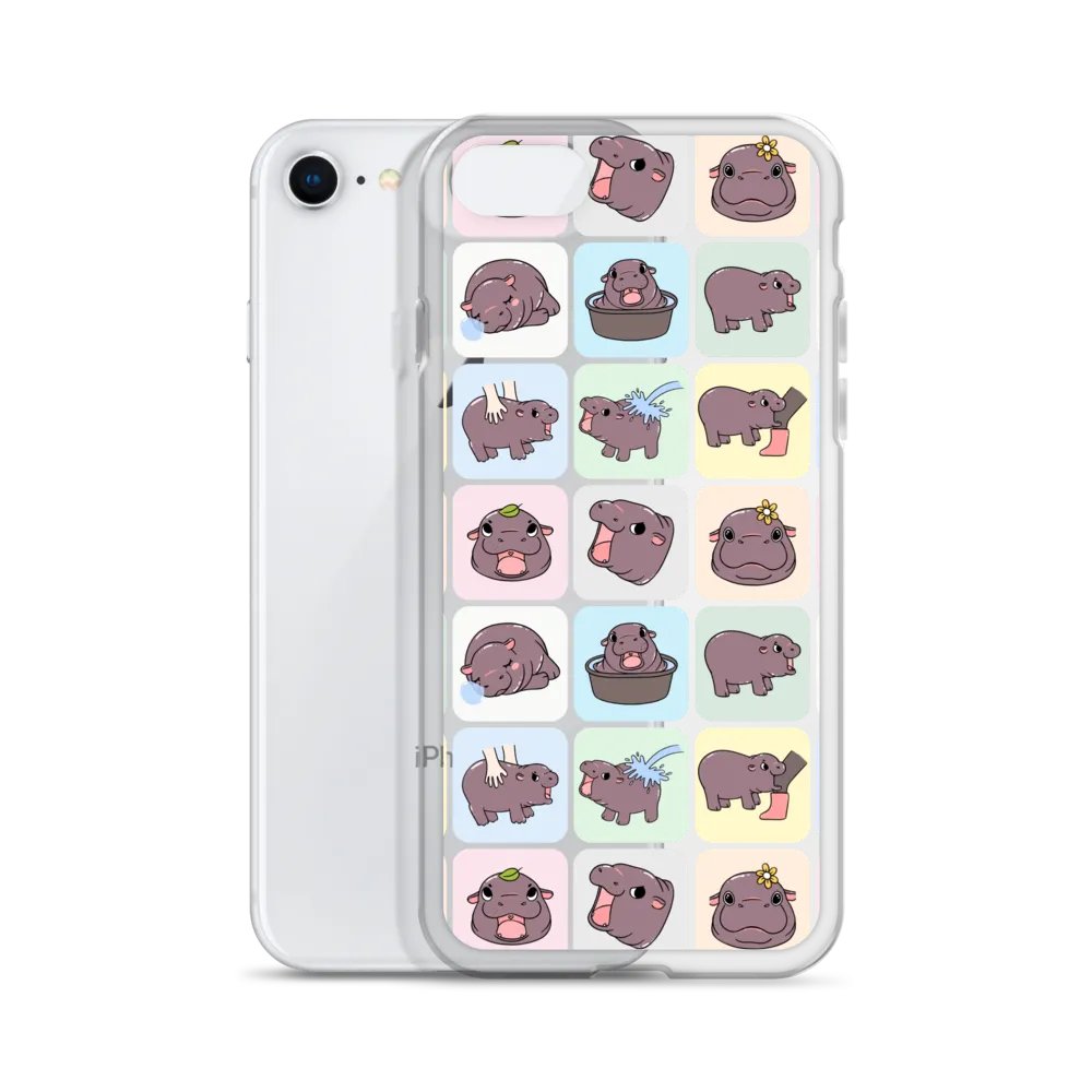 MOODENG'S HAVEN CLEAR CASE FOR IPHONE® product image (2)