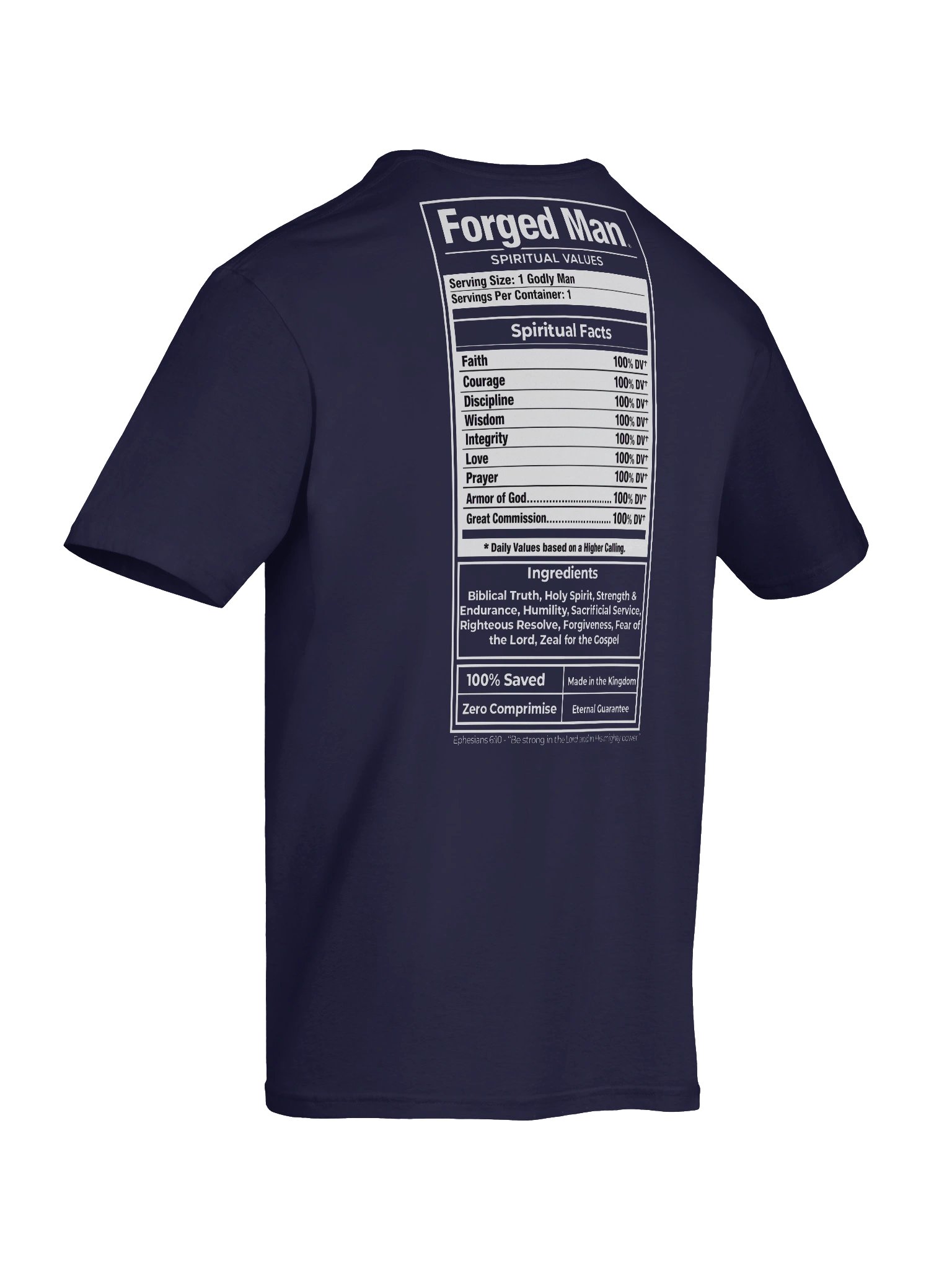 The Spiritual Facts Essential Tee - Navy product image (12)