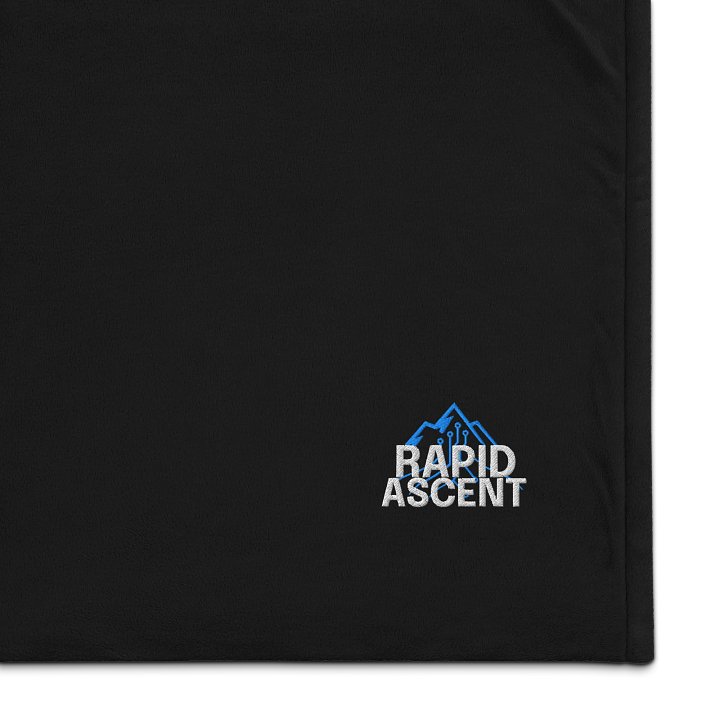 Rapid Ascent 50"x60" Port Authority Embroidered Premium Sherpa Blanket product image (1)