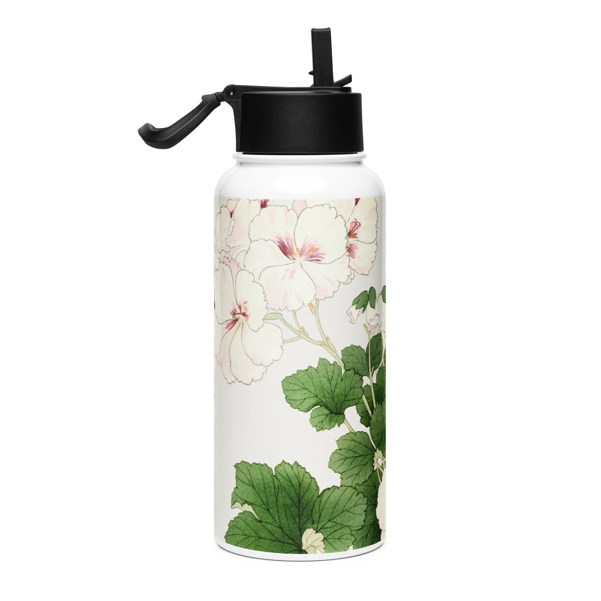 Geranium. Stainless Steel Water Bottle product image (4)