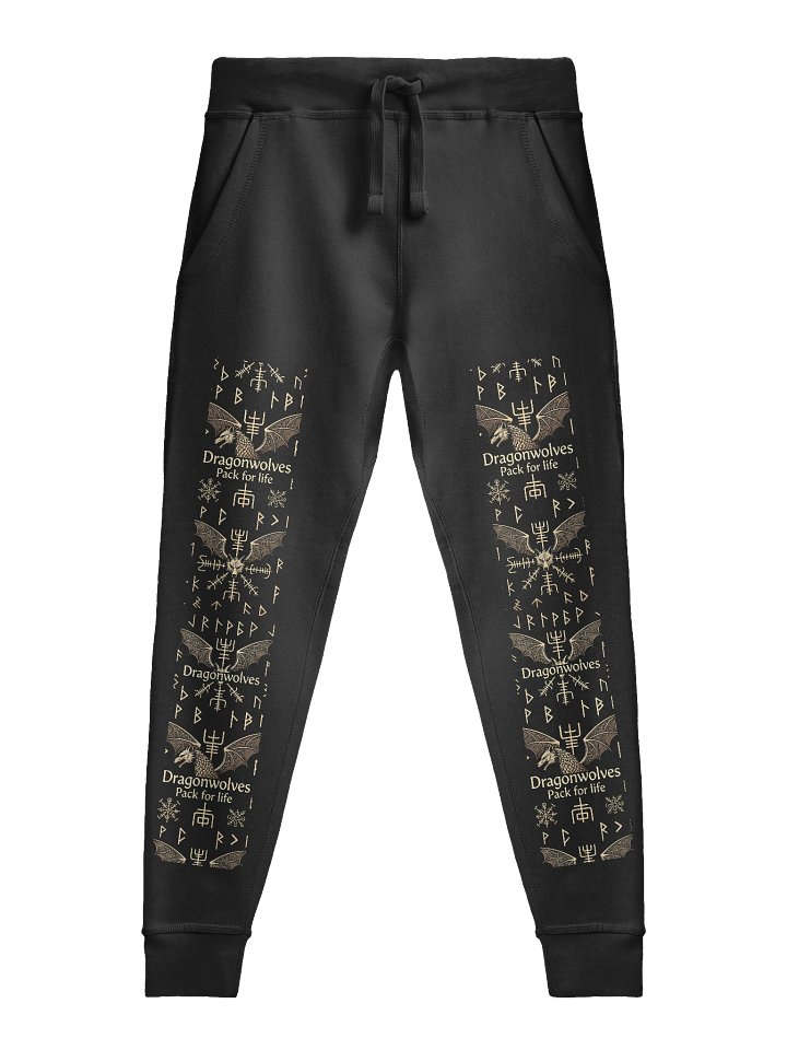 Golden Winged Symmetry Joggers product image (1)