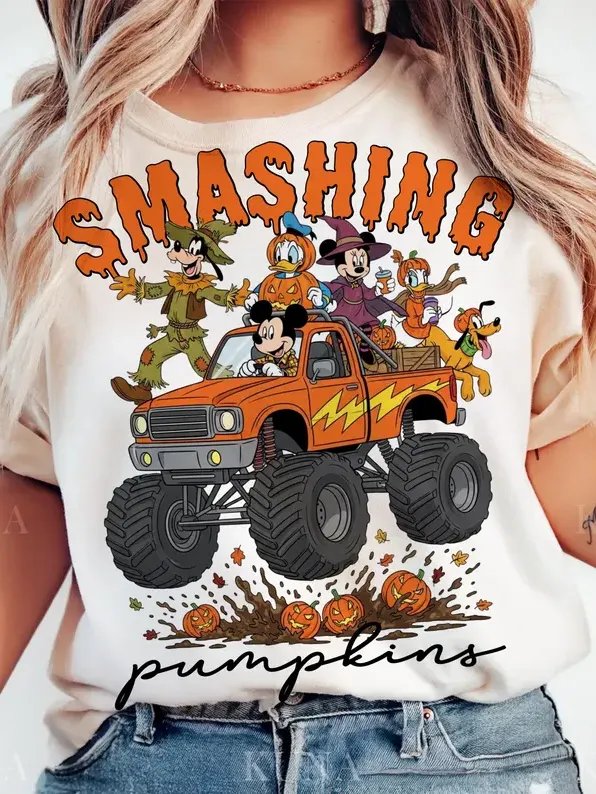Youth Short Sleeve T-Shirt Halloween Mickey and Friends product image (5)
