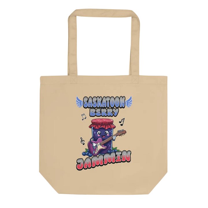 Saskatoon Berry Jammin' Eco-Friendly Tote Bag product image (1)