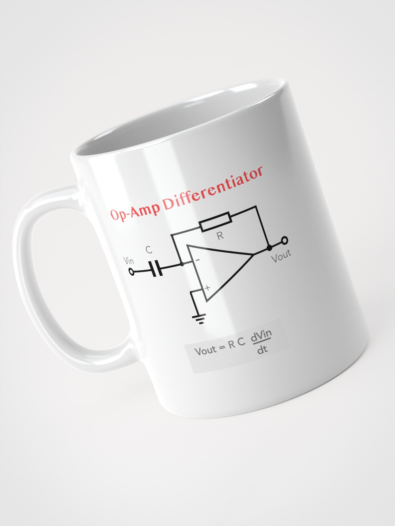 Operational Amplifier (Integrator & Differentiator) Mug product image (9)