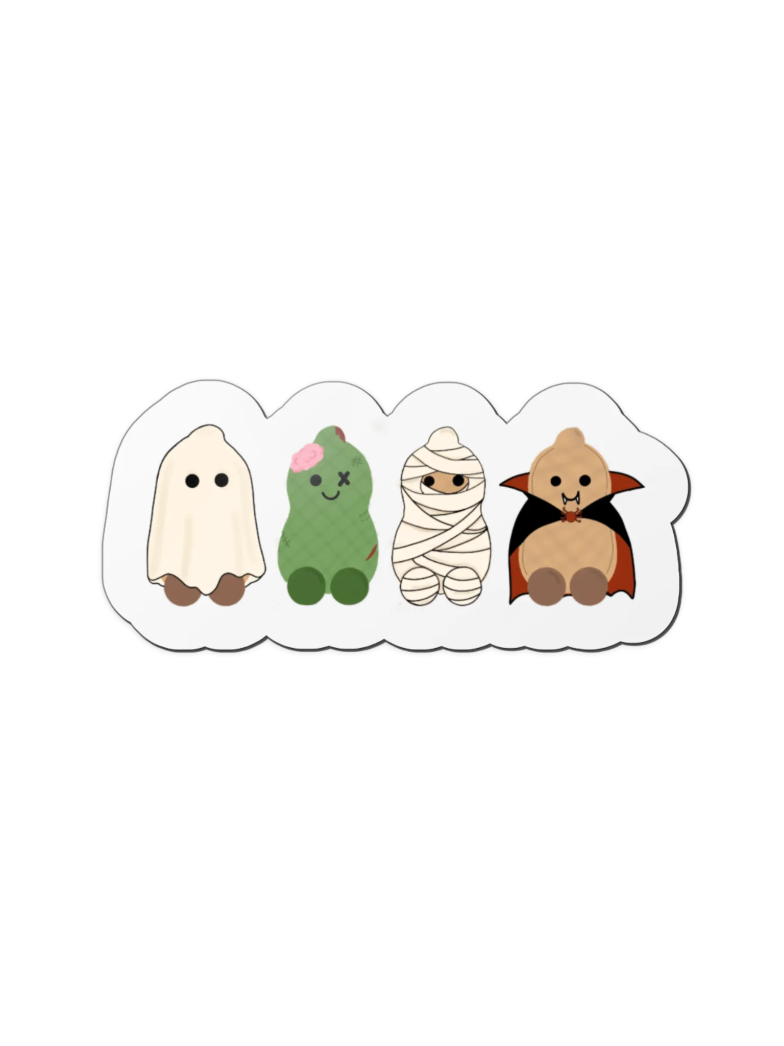Nut of the Living Dead Magnet product image (1)