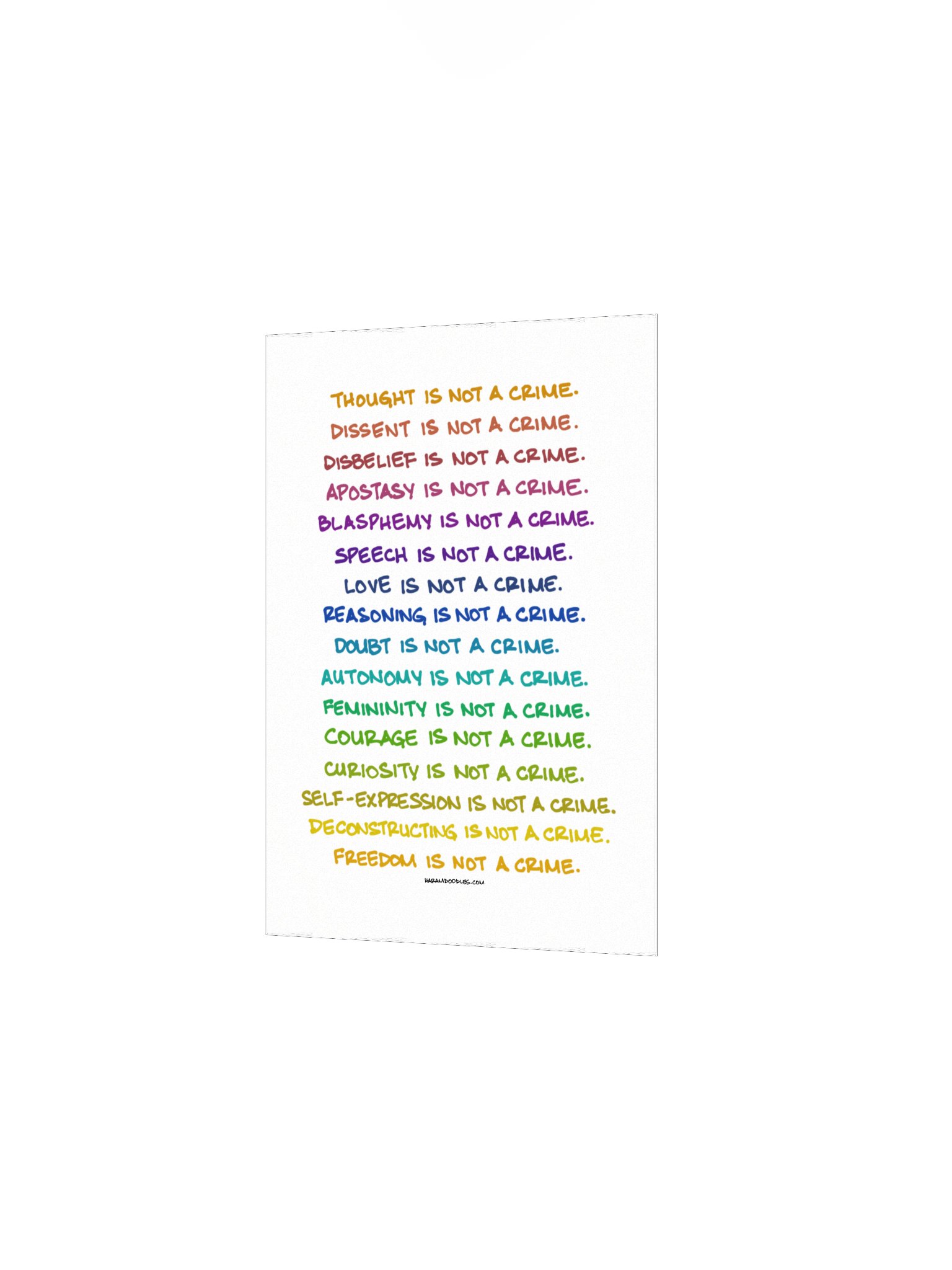 Not a Crime Poster product image (2)