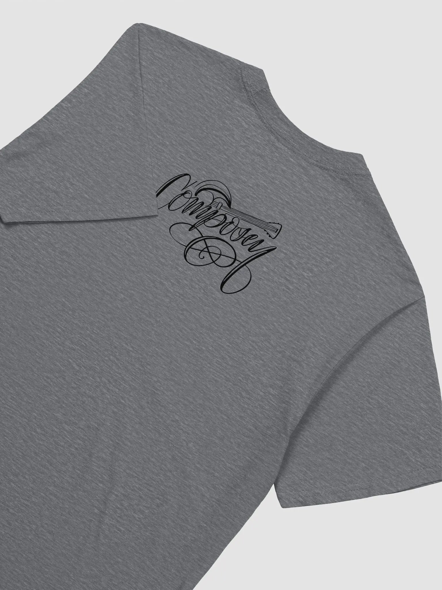 Glad To Be Me Grey Tee product image (4)