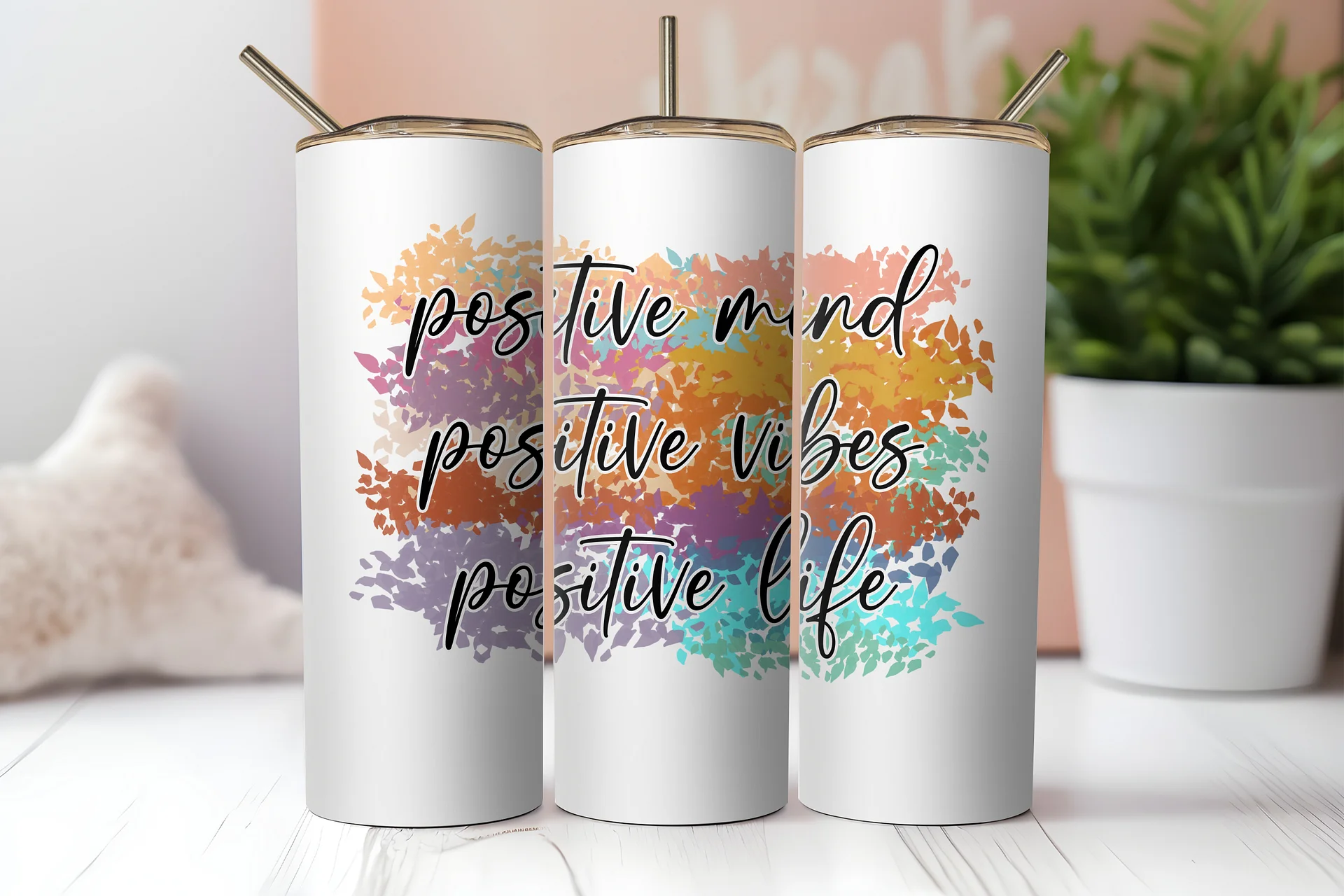 Vibrant Mind Stainless Steel Tumbler product image (2)