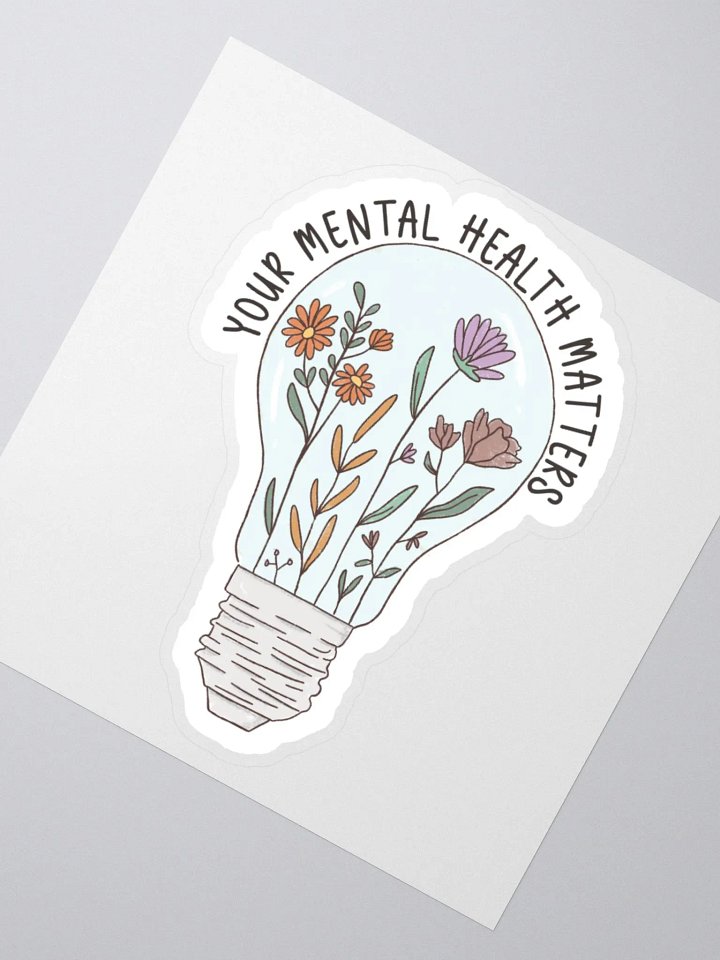 "Your Mental Health Matters" Sticker product image (2)