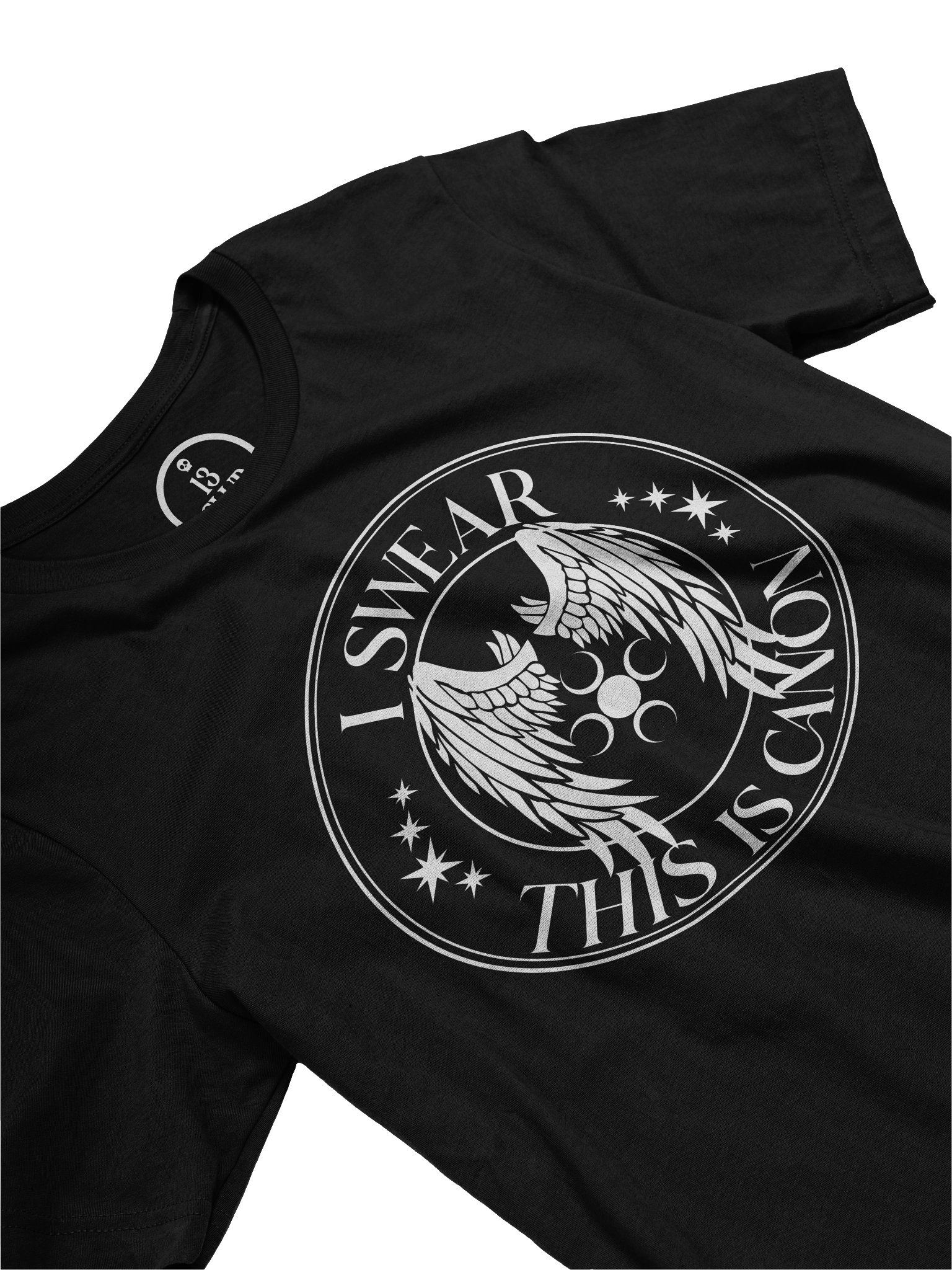 I Swear This Is Canon T-Shirt (White Logo) product image (2)