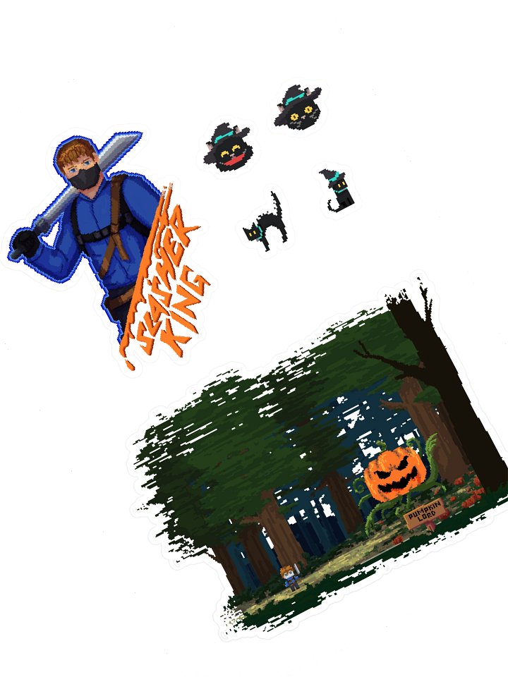 Slasher King Sticker Sheet product image (2)