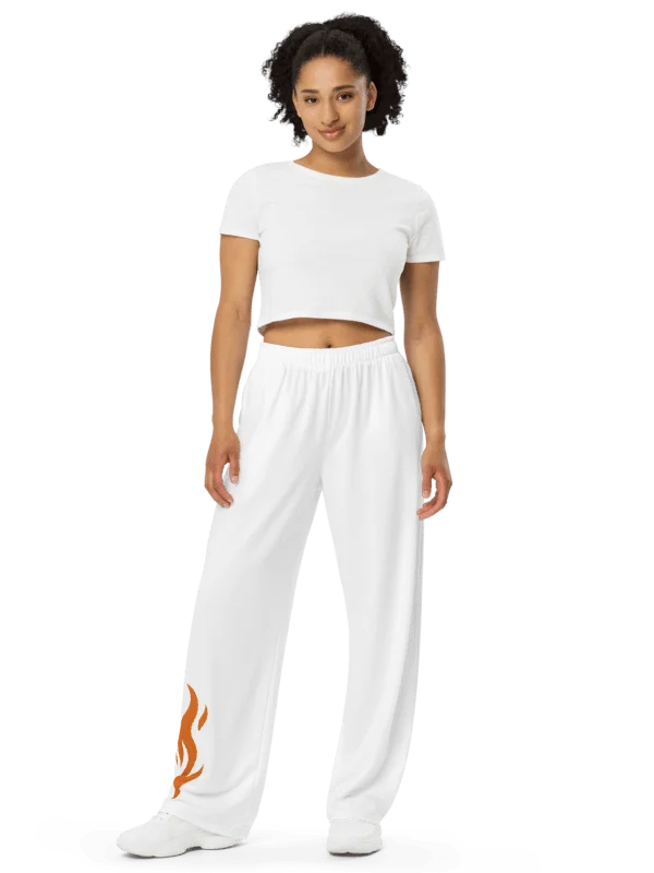 Pantalón Blanco “HECA Flame” — Essential product image (2)