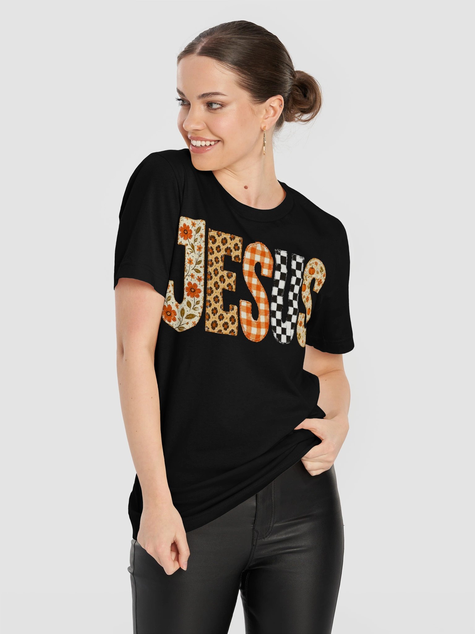 Jesus Fall Faux Stitch Tee product image (54)
