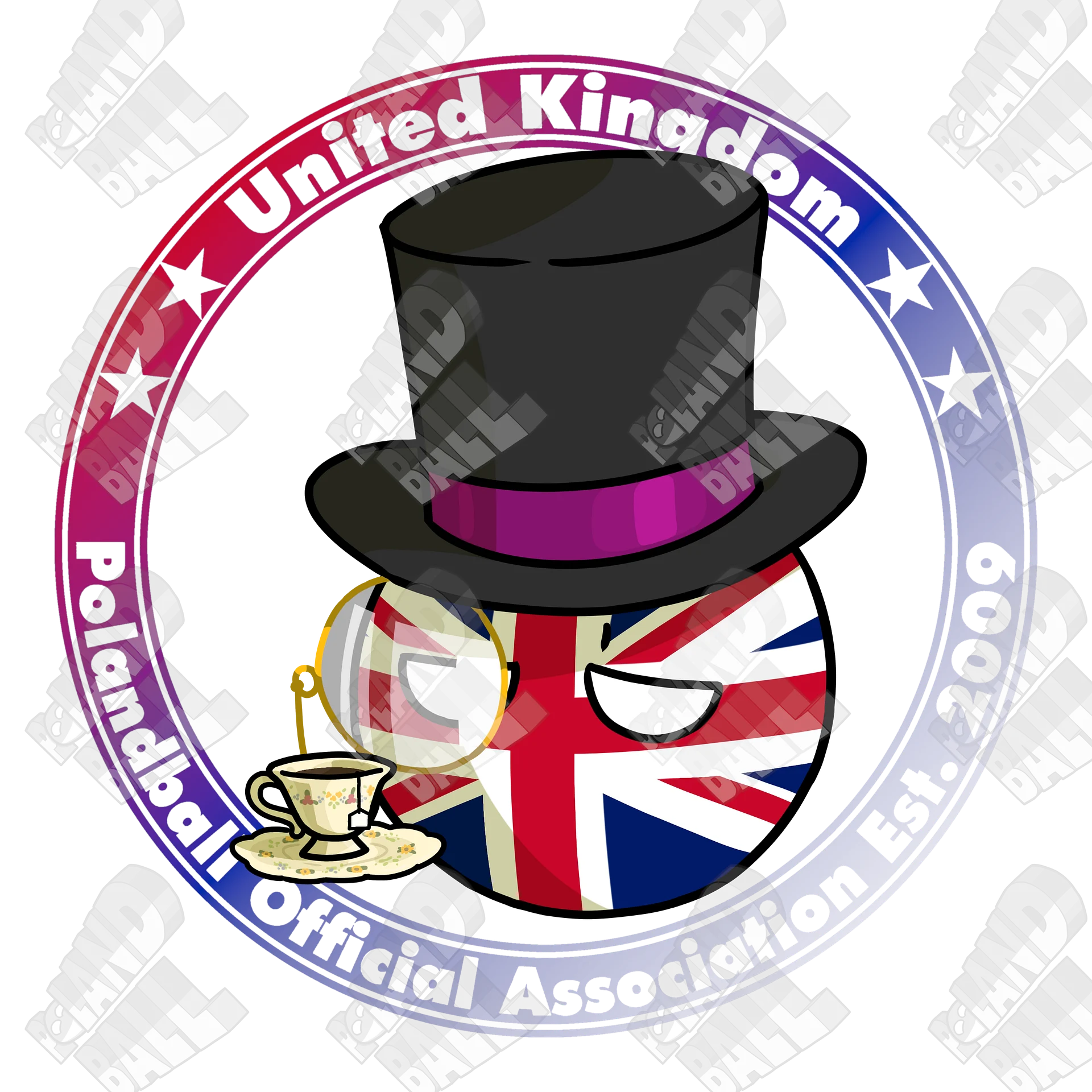 Polandball Official Association T-shirt - UK product image (4)