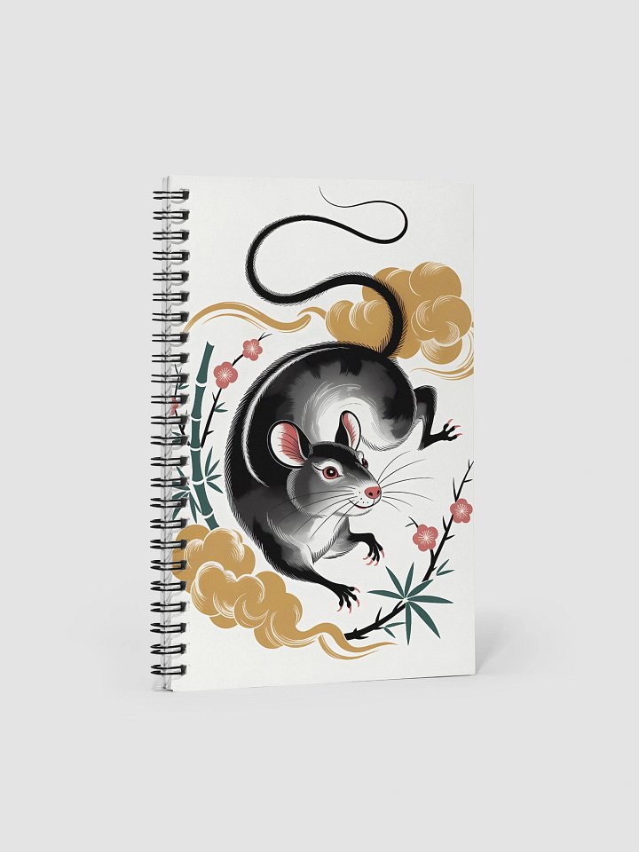 Chinese Zodiac Rat Notebook product image (1)