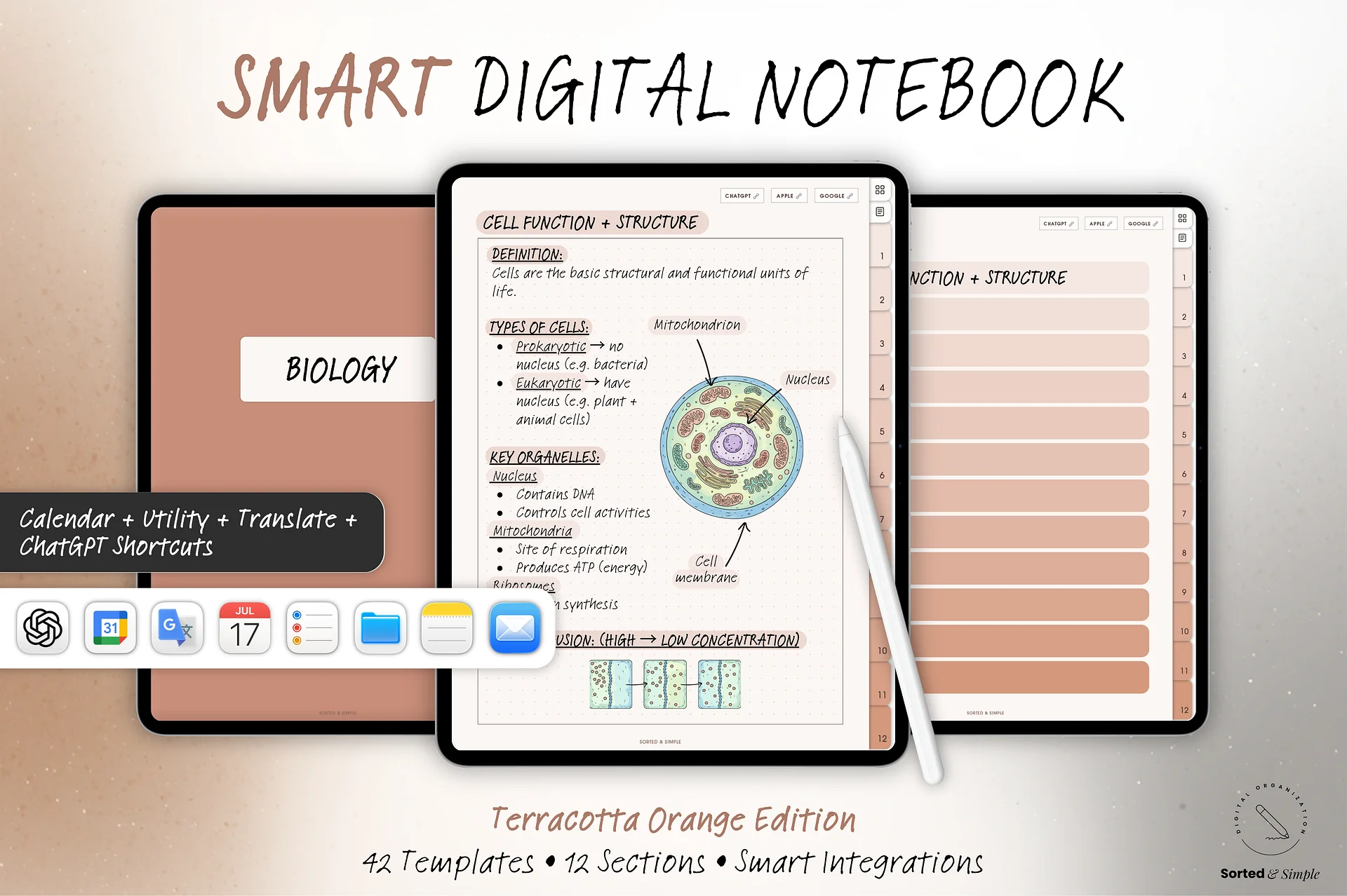 Smart Digital Notebook - Terracotta Orange product image (1)