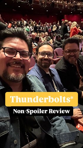 Some quick out of the theater thoughts of Marvel Studios #Thunderbolts! Thanks @disney and @marvelstudios for inviting us to ...