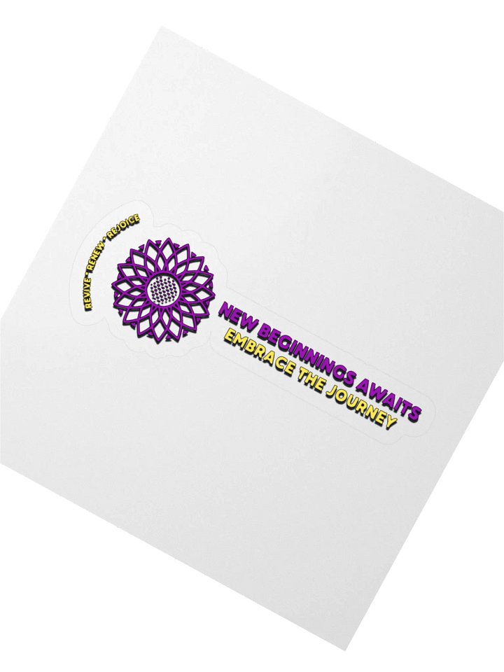 Revive & Renew Floral Sticker product image (2)