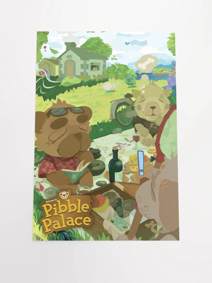 PIBBLE CROSSING PRINT product image (1)