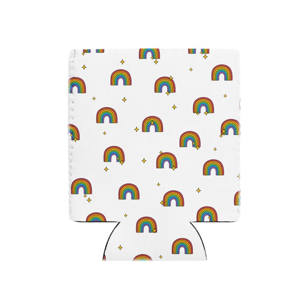 Rainbow Sparkle Can Cooler product image (1)