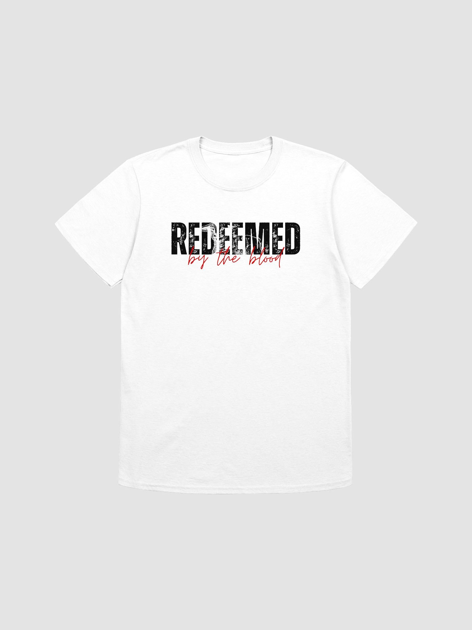 Redeemed by the Blood T-shirt White product image (1)