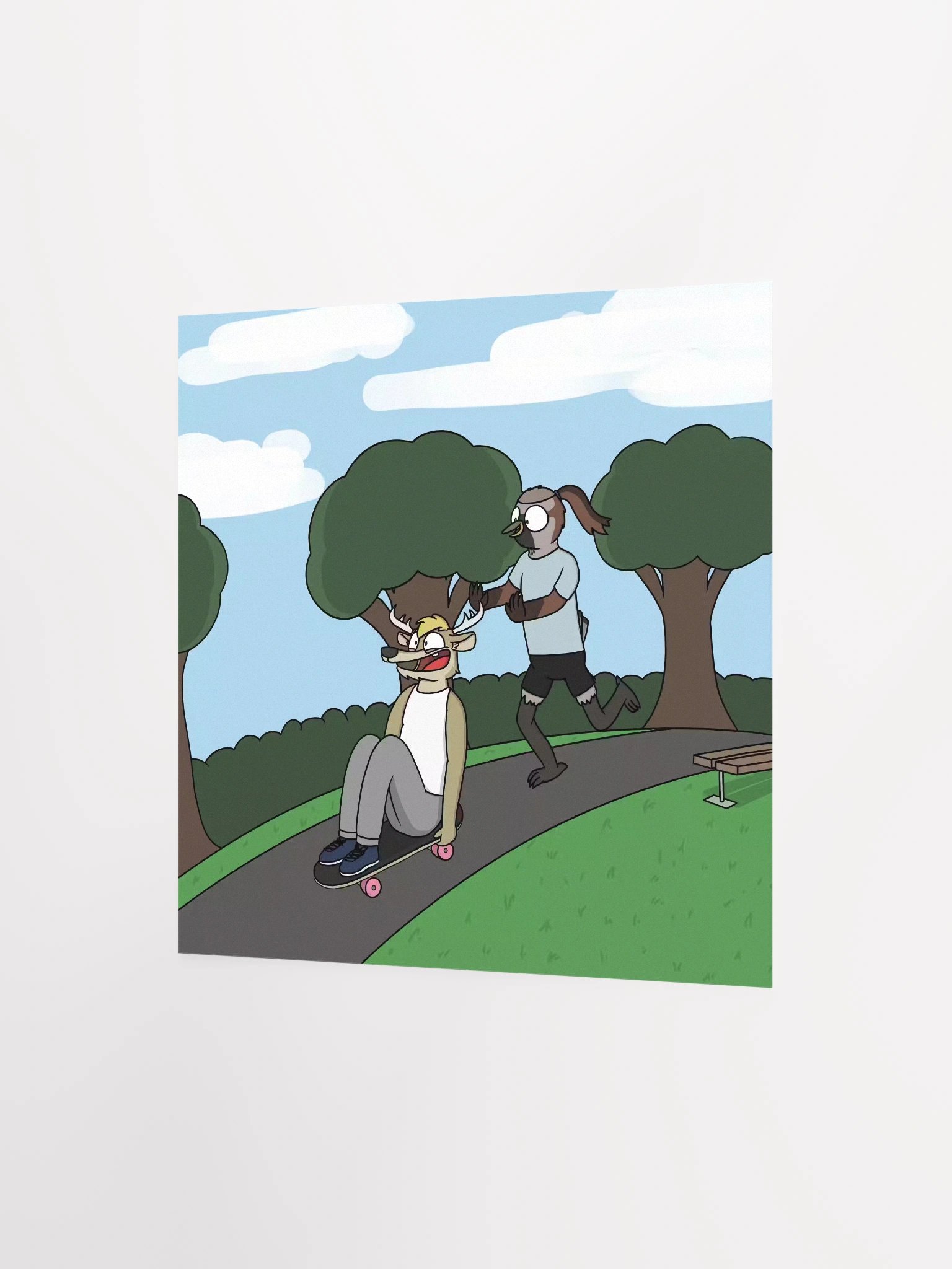 Downhill From Here Print product image (5)