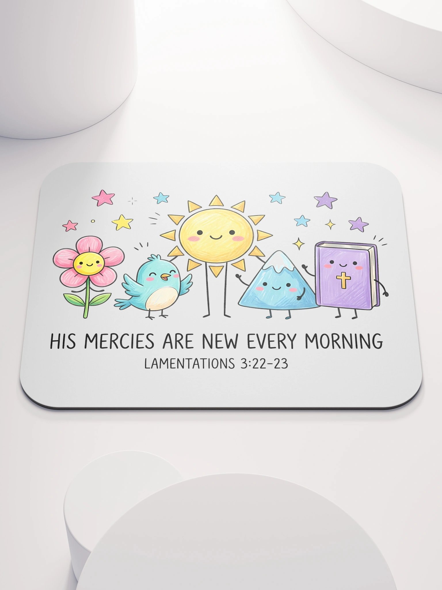His Mercies Are New Every Morning Mouse Pad product image (1)