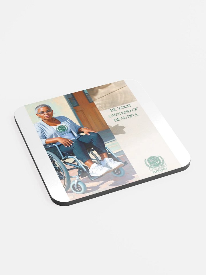 Be You: Glossed Cork Coaster product image (2)