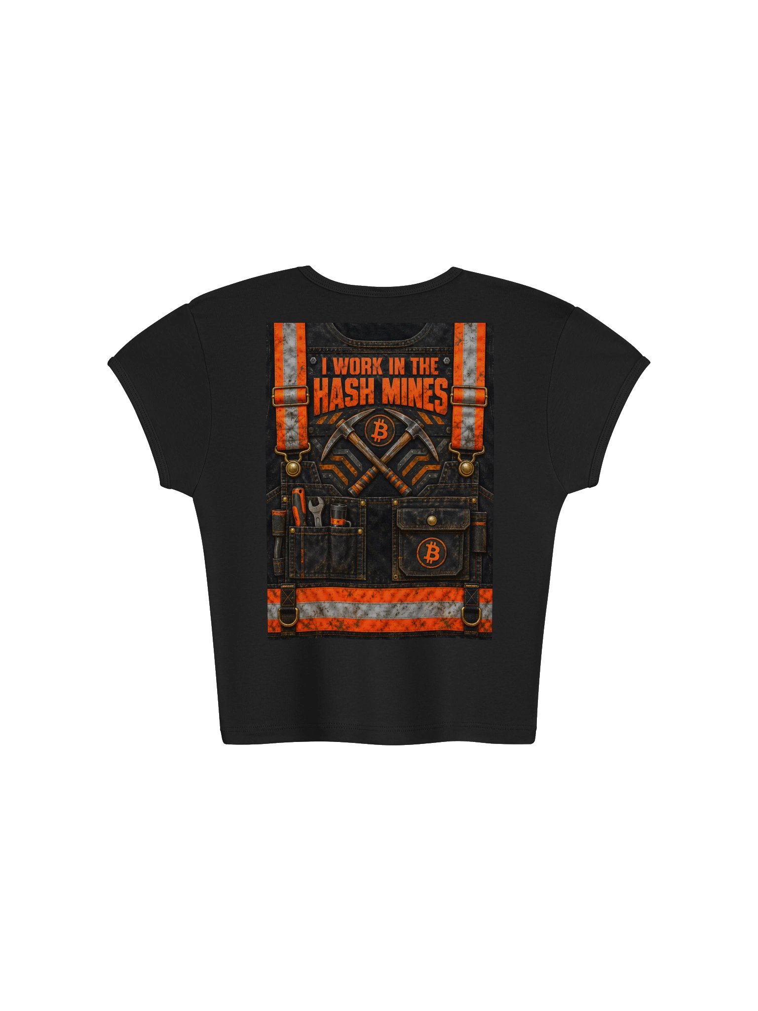 Hash Happens Bitcoin Mining Baby Tee product image (2)