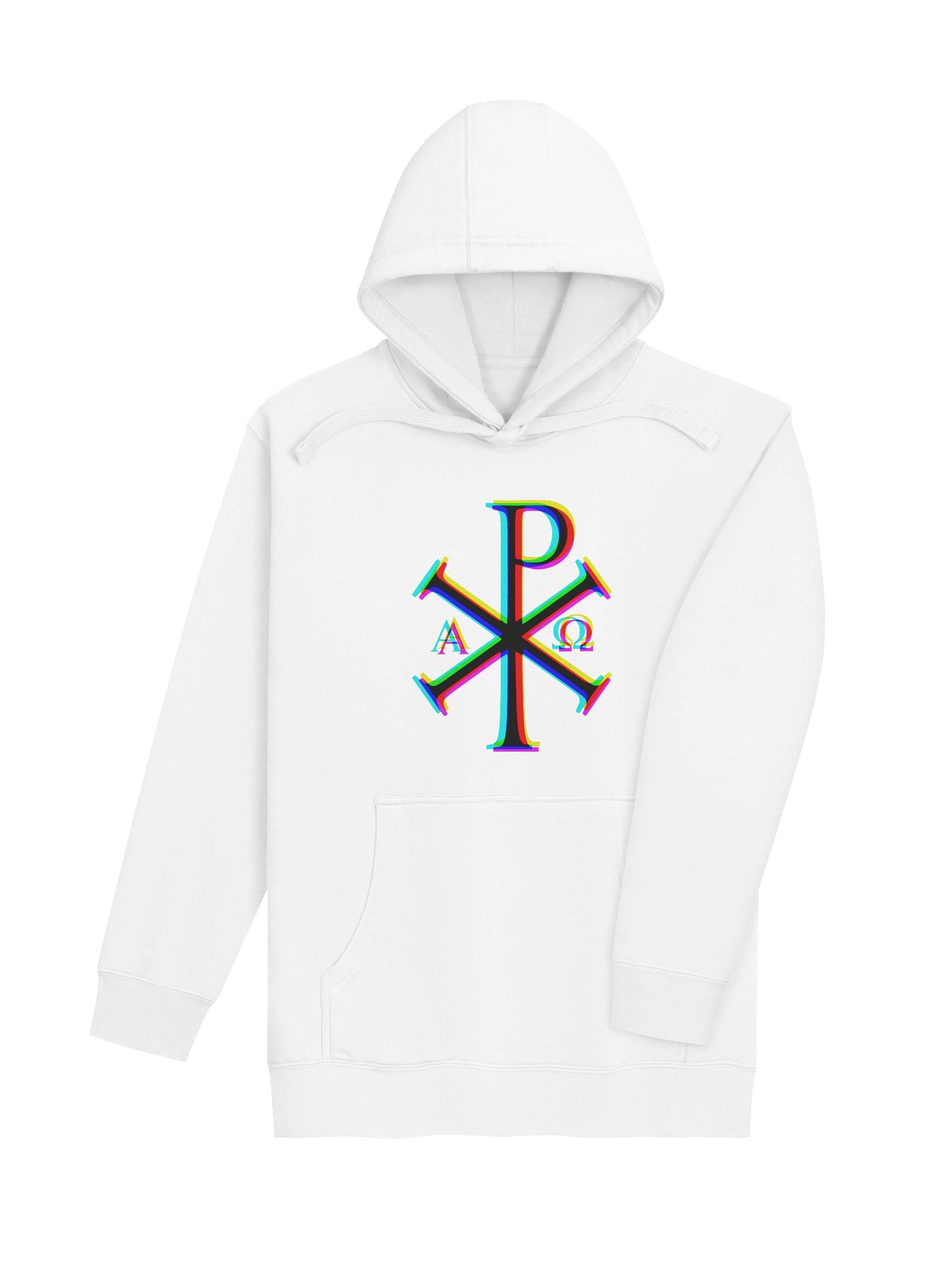 Chi Rho Colors Hoodie (Light) product image (3)
