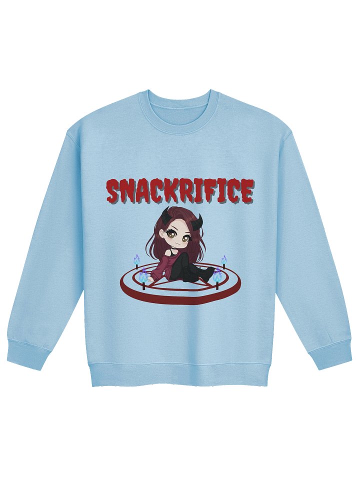 SNACKRIFICE Chibi Character Crewneck Sweatshirt product image (25)