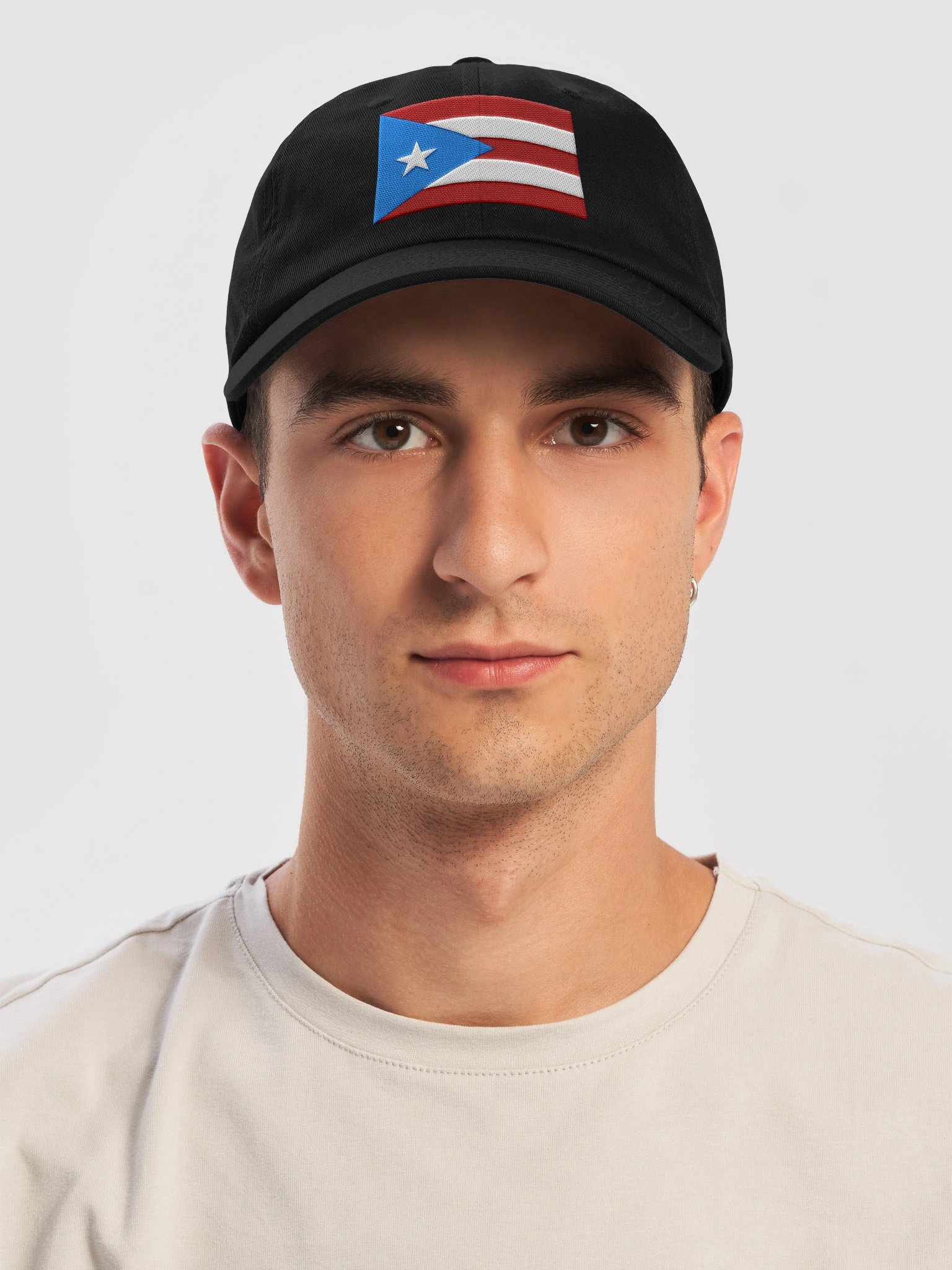 "Puerto Rico" Embroidered Dad Hat product image (5)