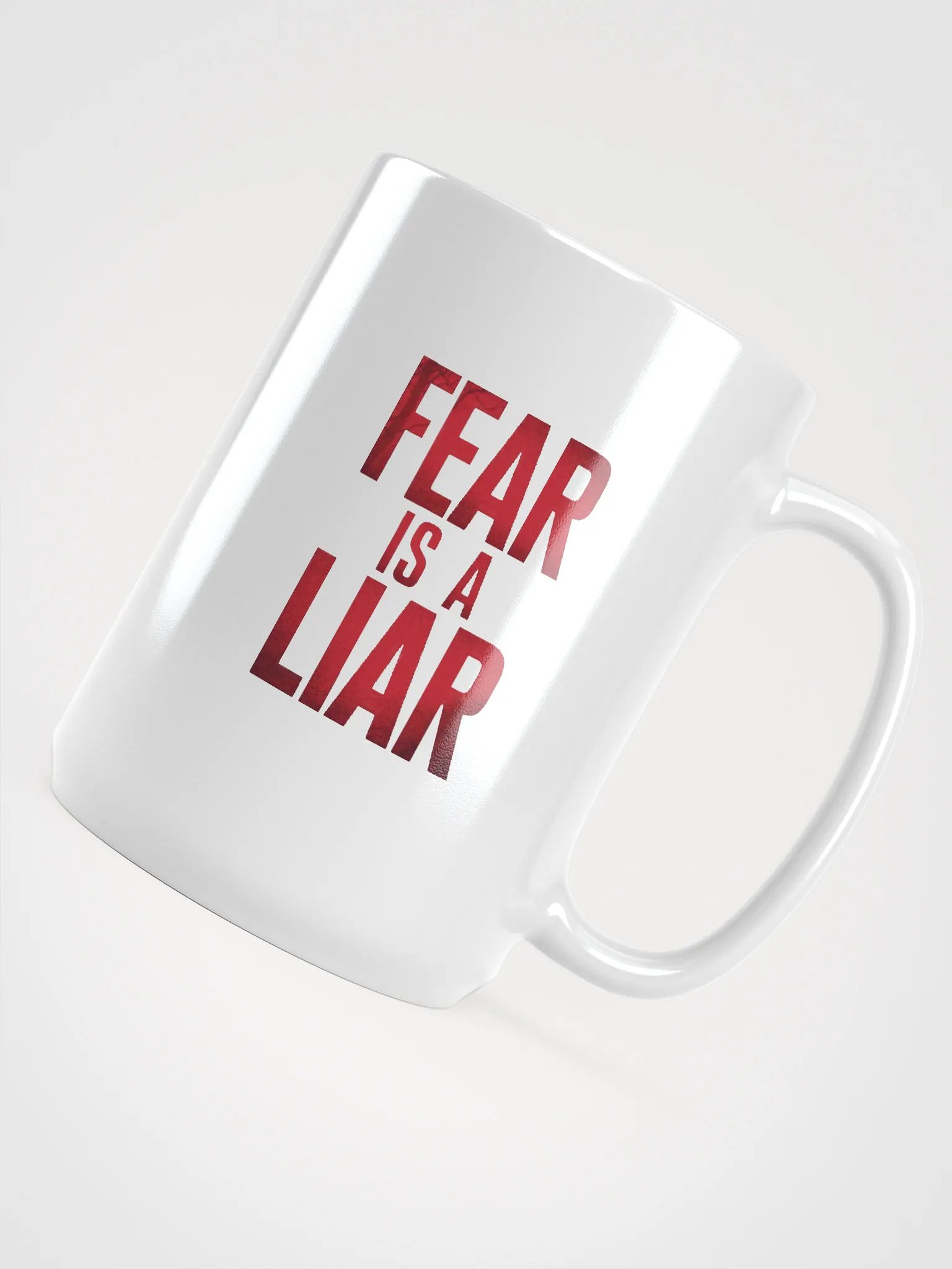 Fear is a liar Mug product image (4)