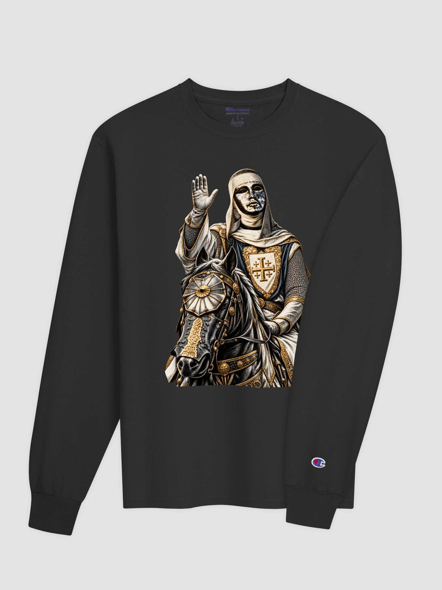 Golden Crusader Horseman Long Sleeve product image (4)