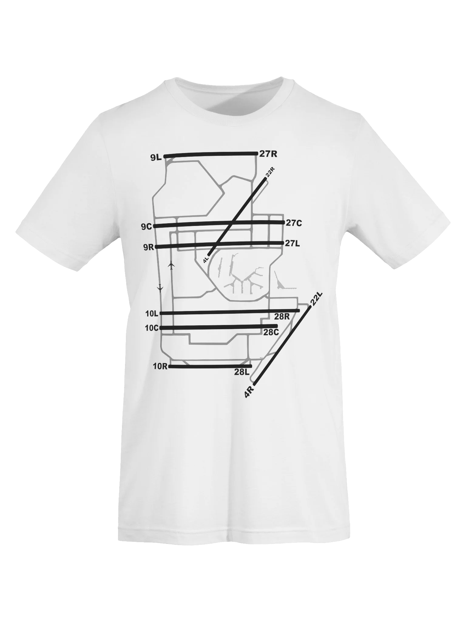 O'Hare Airport Chicago Grid Shirt product image (7)