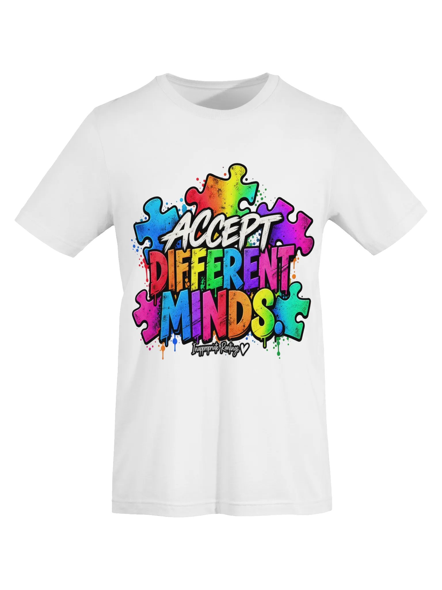 Accept Different Minds Autism Awareness Tee product image (4)