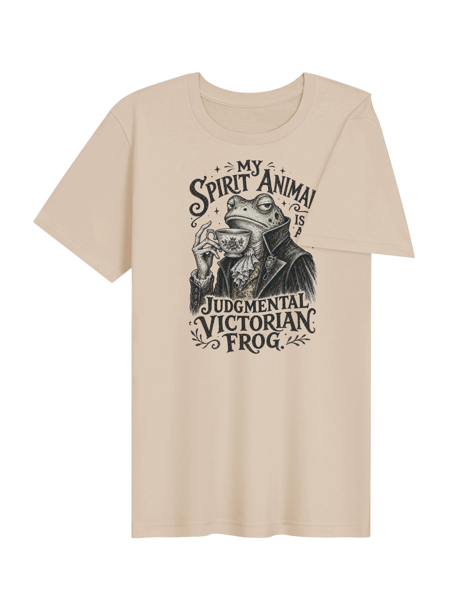 Judgmental Victorian Frog Tee product image (3)