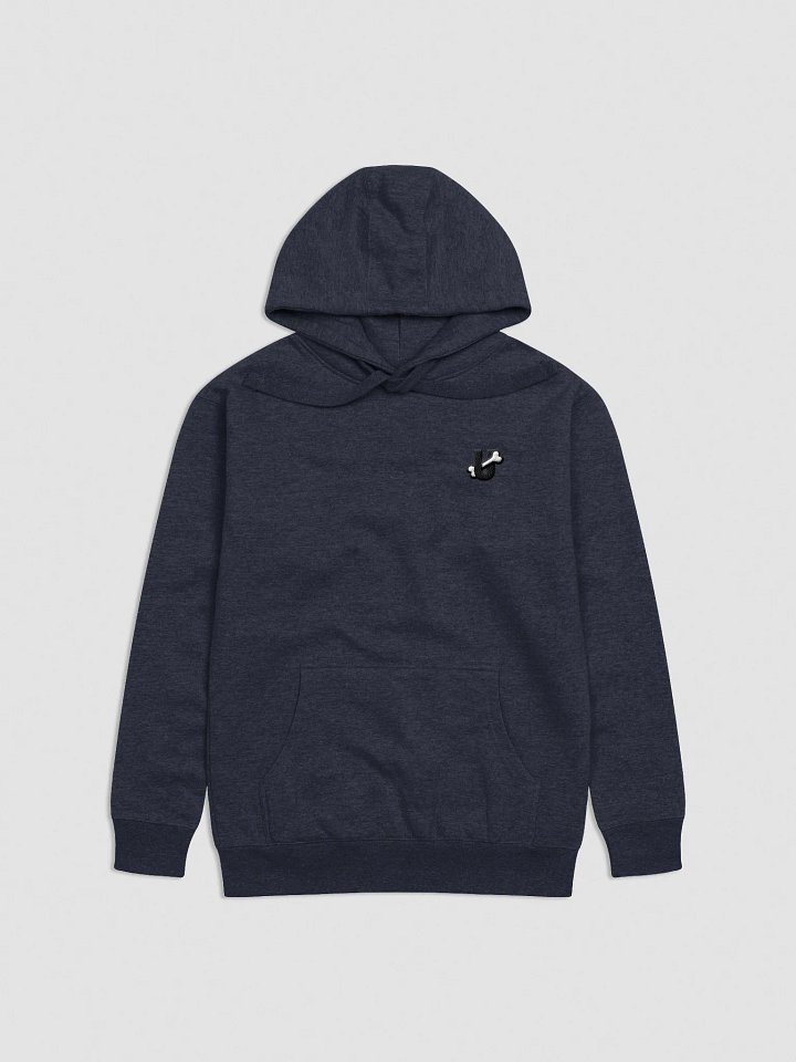Navy blue hoodie, Stitched Underdog logo product image (1)