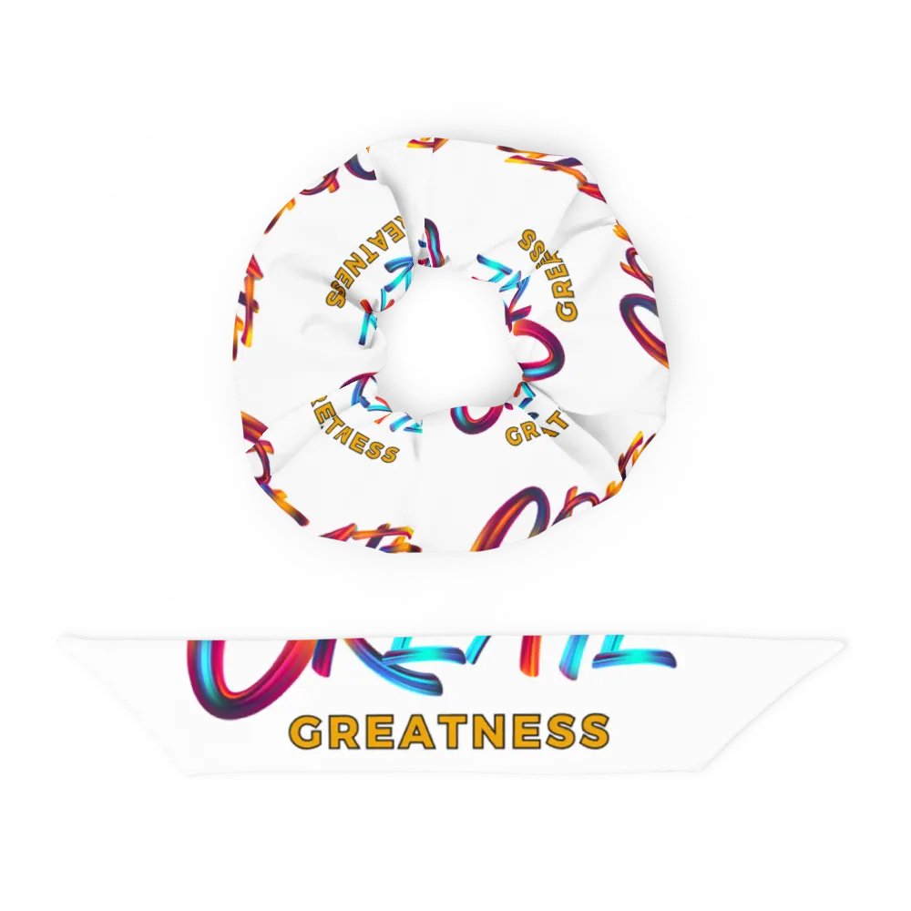 Create Greatness All-Over Scrunchie product image (4)