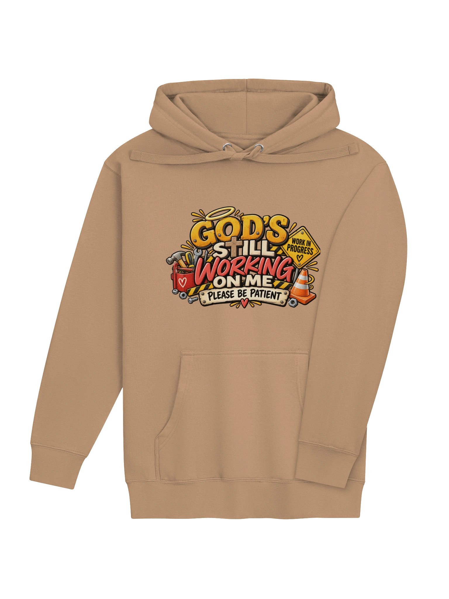 God's Still Working on Me Please Be Patient Hoodie product image (4)