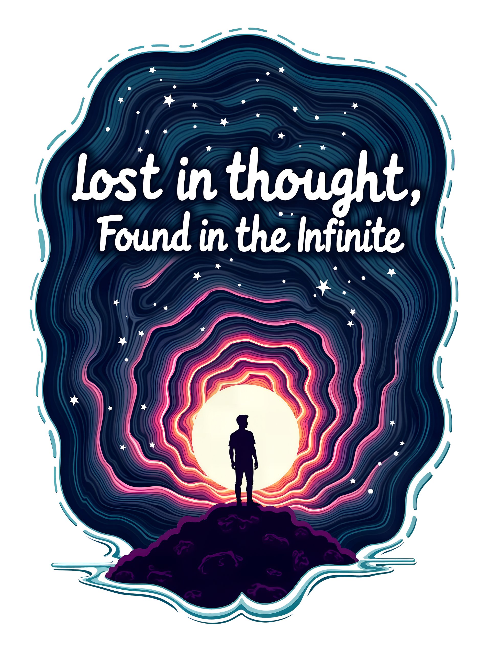 Lost In Thought, Found In The Infinite Shirt product image (1)